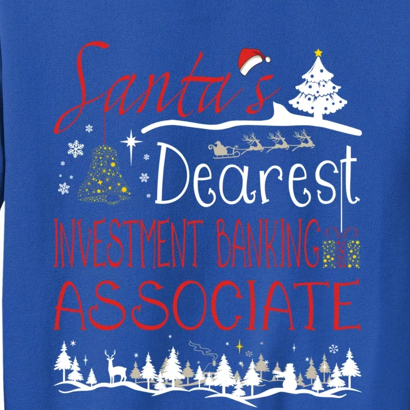 Investt Banking Associate Xmas Job Cute Christmas Meaningful Gift Sweatshirt