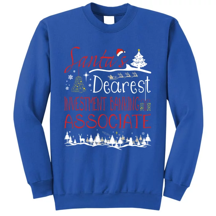 Investt Banking Associate Xmas Job Cute Christmas Meaningful Gift Sweatshirt