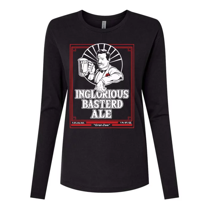 Inglorious Basterd Ale Womens Cotton Relaxed Long Sleeve T-Shirt