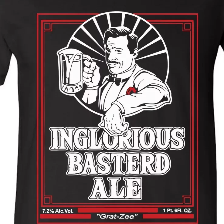 Inglorious Basterd Ale V-Neck T-Shirt