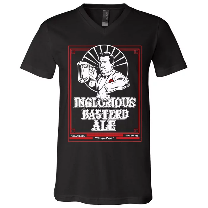 Inglorious Basterd Ale V-Neck T-Shirt