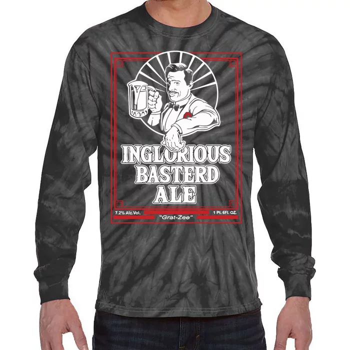 Inglorious Basterd Ale Tie-Dye Long Sleeve Shirt