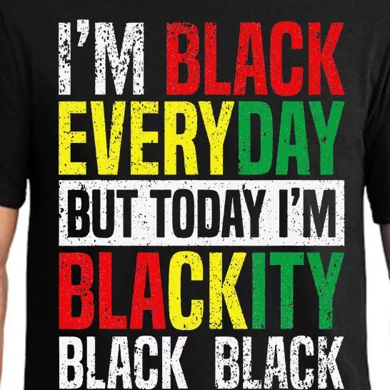 I'm Blackity Black African American  Juneteenth Pajama Set