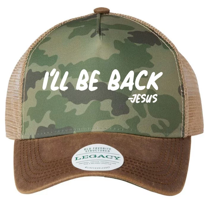 I'll Be Back Jesus Legacy Tie Dye Trucker Hat