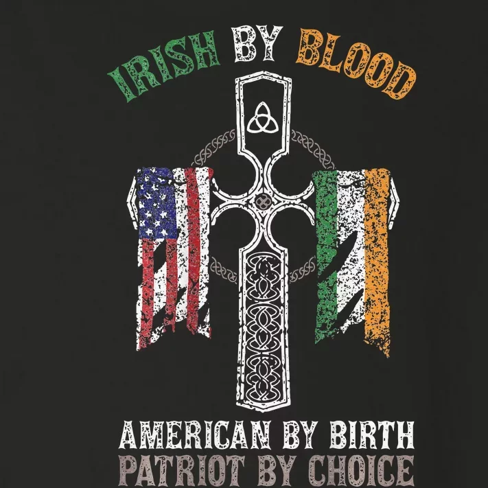 Irish By Blood American By Birth Patriot By Choice Toddler Long Sleeve Shirt