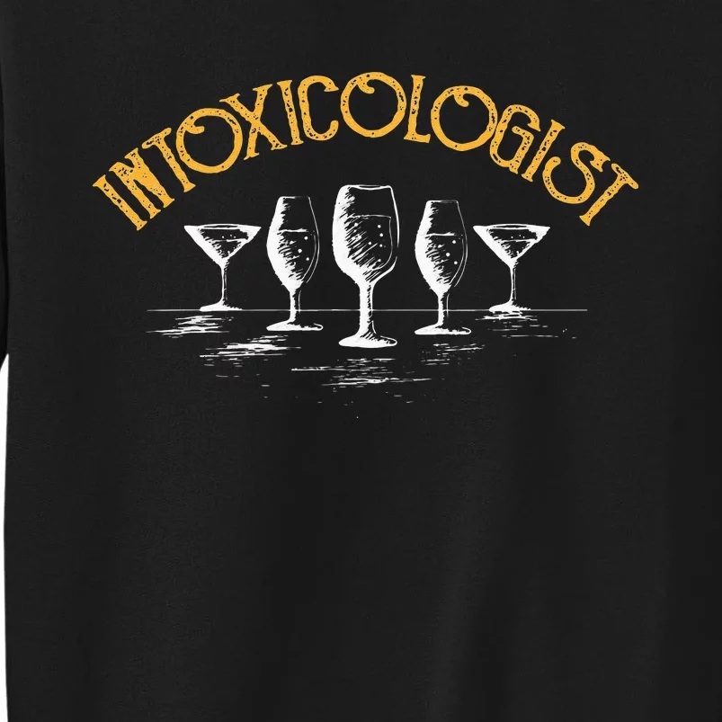 Intoxicologist Bar Bartender Beer Alcohol Mixed Drinks Drunk Sweatshirt