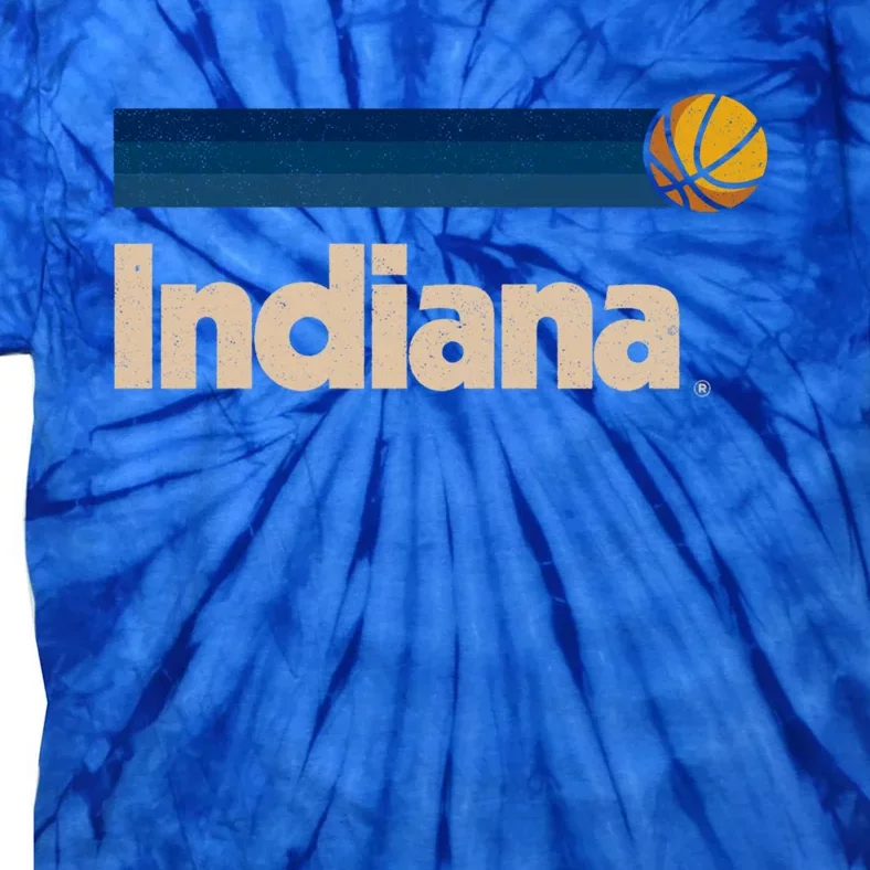 Indianapolis Basketball Bcool Giftball City Indiana Indianapolis Gift Tie-Dye T-Shirt