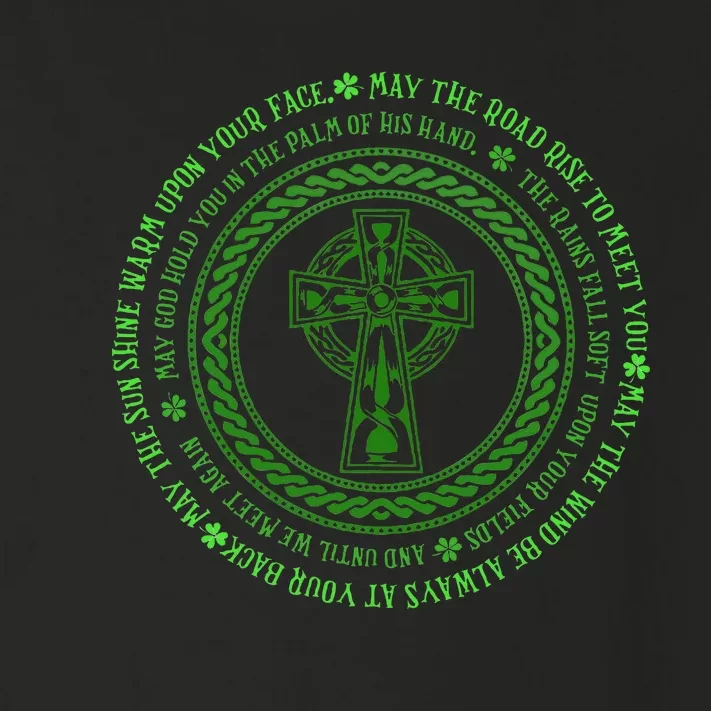 Irish Blessing Celtic Knot 4 Leaf Clover St. PatrickS Day Toddler Long Sleeve Shirt