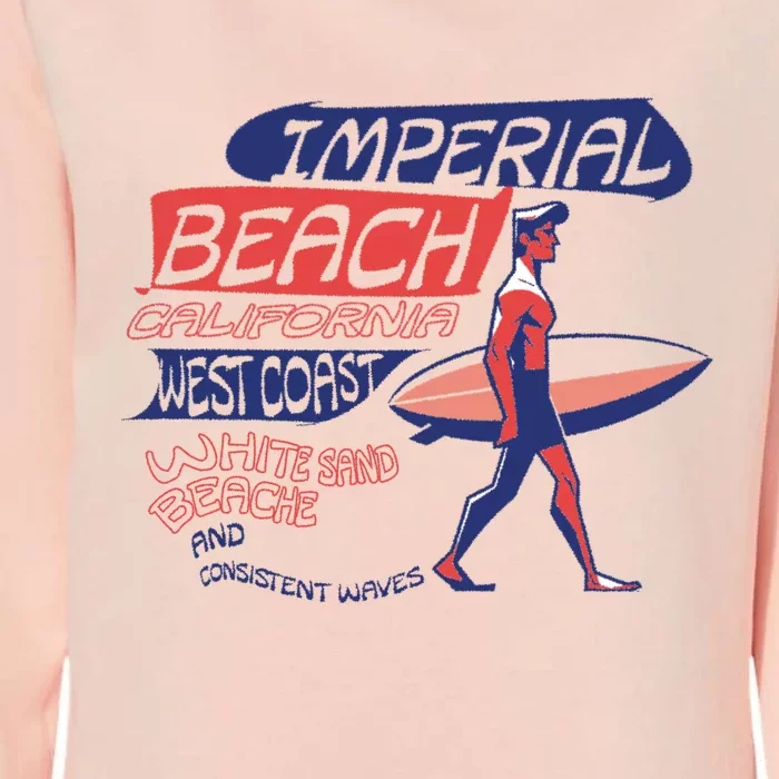 Imperial Beach California Womens California Wash Sweatshirt