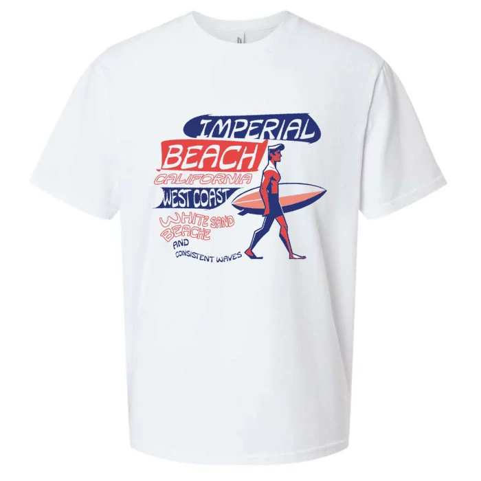 Imperial Beach California Sueded Cloud Jersey T-Shirt