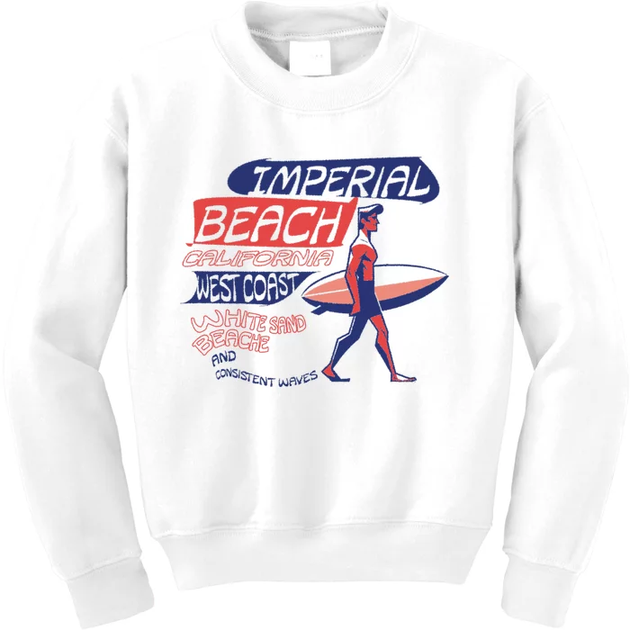 Imperial Beach California Kids Sweatshirt