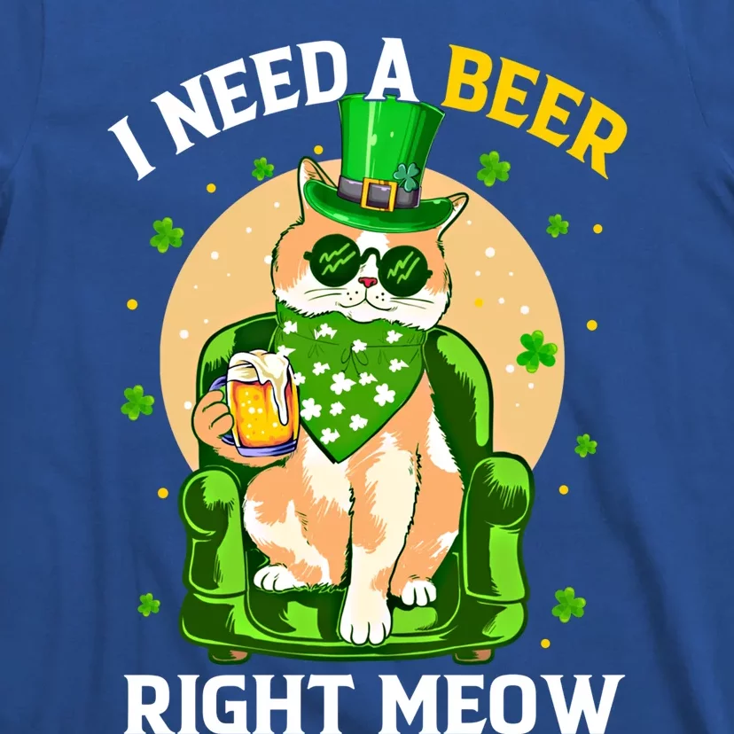 Irish Beer Cagreat Gift St Patricks Day Ing Team Gift T-Shirt