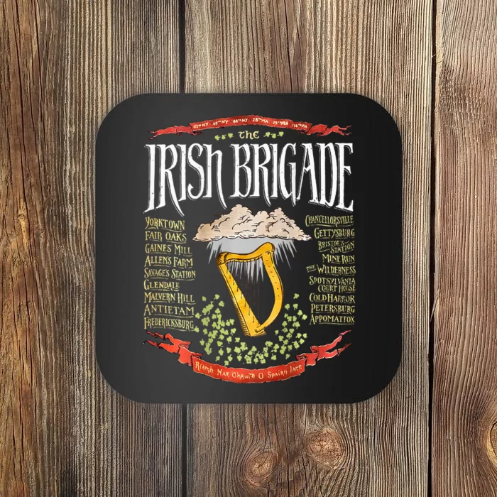 Irish Brigade Civil War Coaster