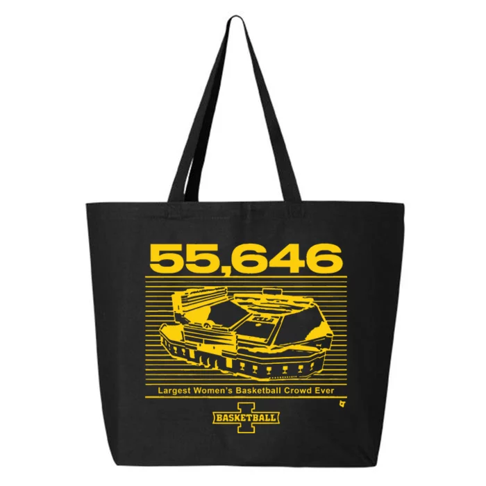 Iowa Basketball Crossover At Kinnick 25L Jumbo Tote