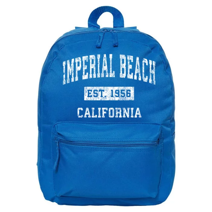 Imperial Beach California Ca Vintage Established Sports Design 16 in Basic Backpack