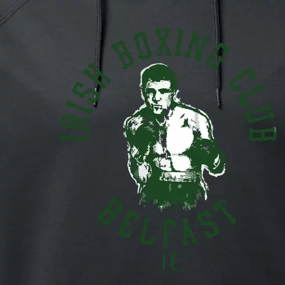 Irish Boxing Club Belfast Graphic Performance Fleece Hoodie