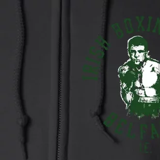 Irish Boxing Club Belfast Graphic Full Zip Hoodie