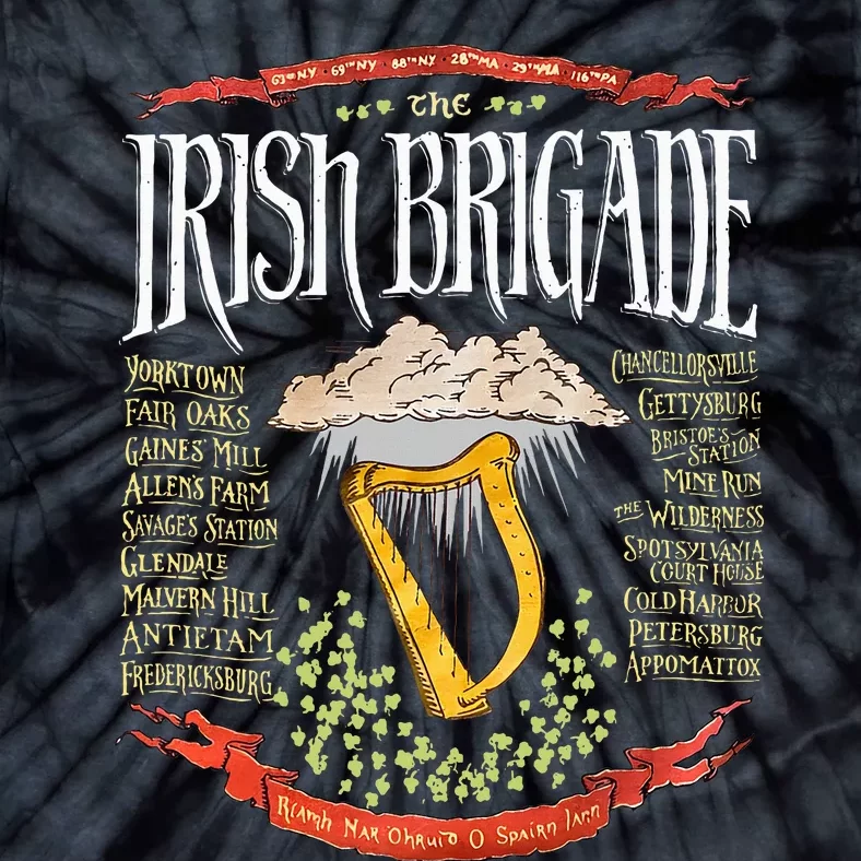 Irish Brigade Civil War Tie-Dye T-Shirt