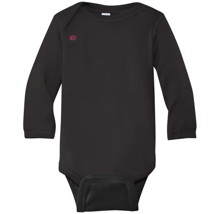 I Battled Cancer And Won Breast Cancer Survivor Baby Long Sleeve Bodysuit