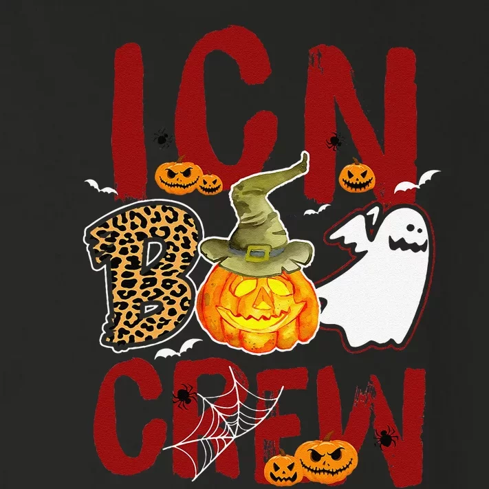 Icn Boo Crew Halloween Infection Control Nurse Match Toddler Long Sleeve Shirt