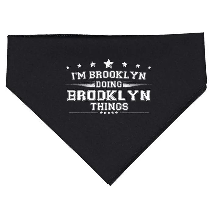 Im Brooklyn Doing Brooklyn Things USA-Made Doggie Bandana