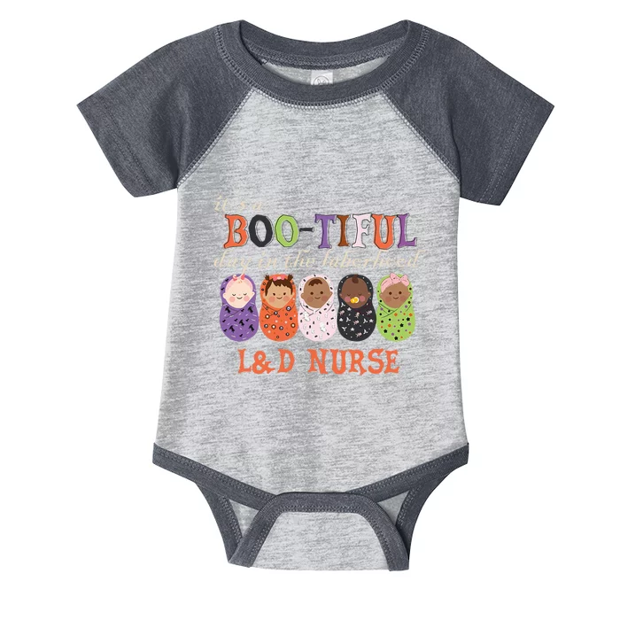 ItS Bootiful Day In The Laborhood L&D Nurse Halloween Infant Baby Jersey Bodysuit