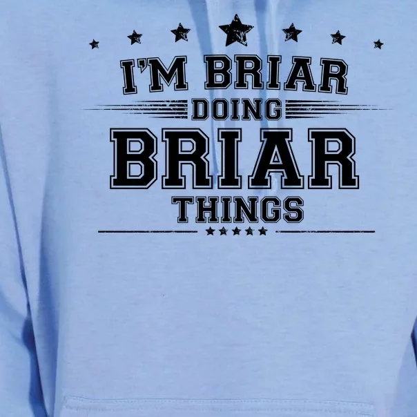 Im Briar Doing Briar Things Unisex Surf Hoodie