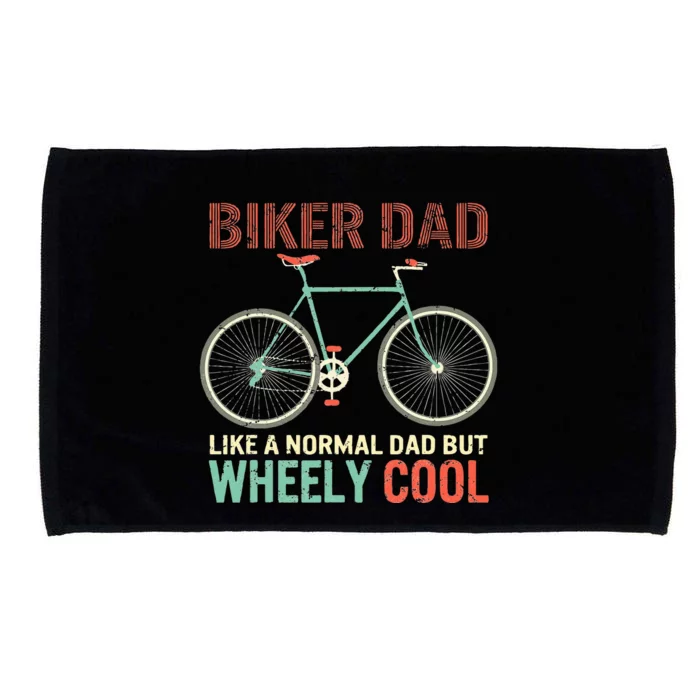 Im Biker Dad Fathers Day Wheely Cooler Bicycle Bike Cycling Microfiber Hand Towel