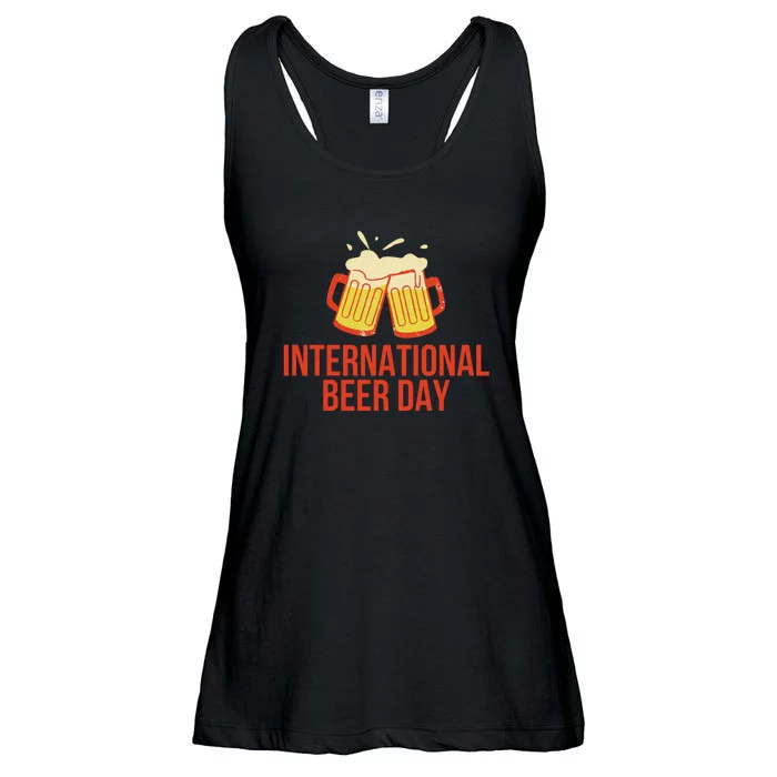 INTERNATIONAL BEER DAY Ladies Essential Flowy Tank