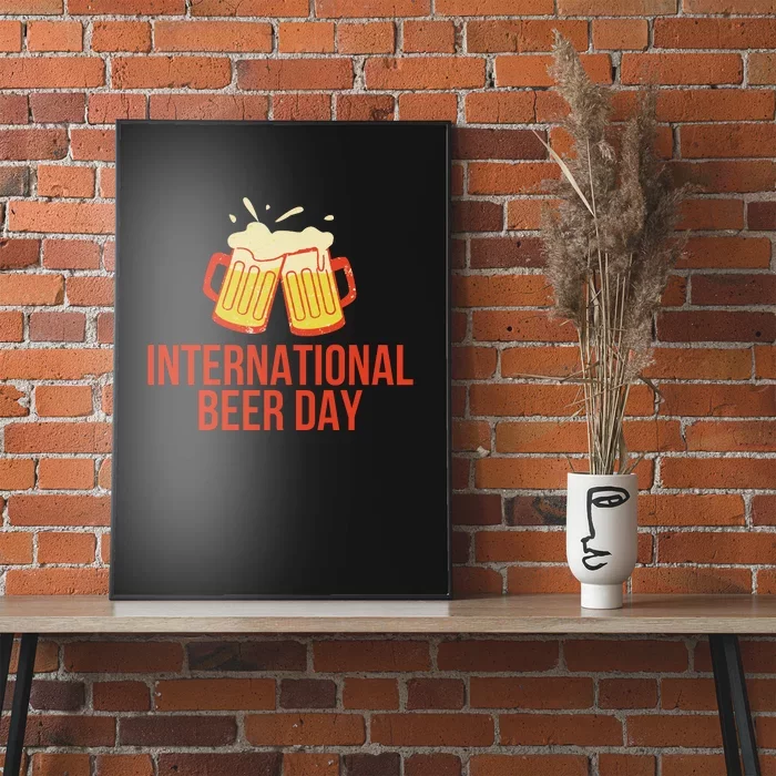 INTERNATIONAL BEER DAY Poster