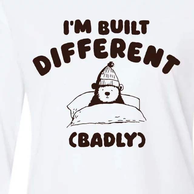 IM Built Differently Womens Cotton Relaxed Long Sleeve T-Shirt