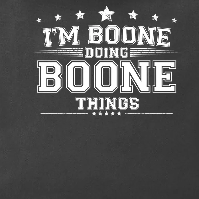 Im Boone Doing Boone Things Zip Tote Bag