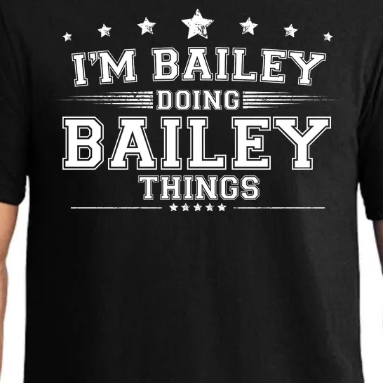 Im Bailey Doing Bailey Things Pajama Set