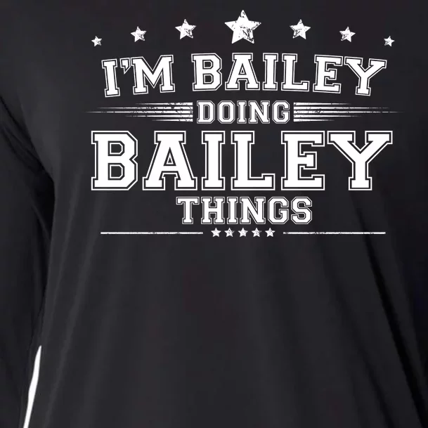 Im Bailey Doing Bailey Things Cooling Performance Long Sleeve Crew