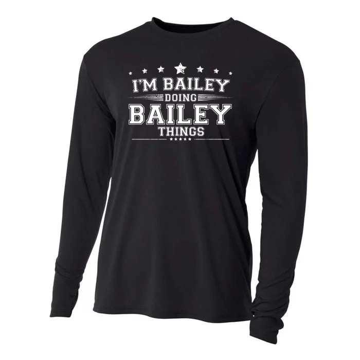 Im Bailey Doing Bailey Things Cooling Performance Long Sleeve Crew