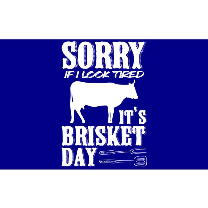 It's Brisket Day Grilling Barbecue Smoke Brisket Gift Bumper Sticker