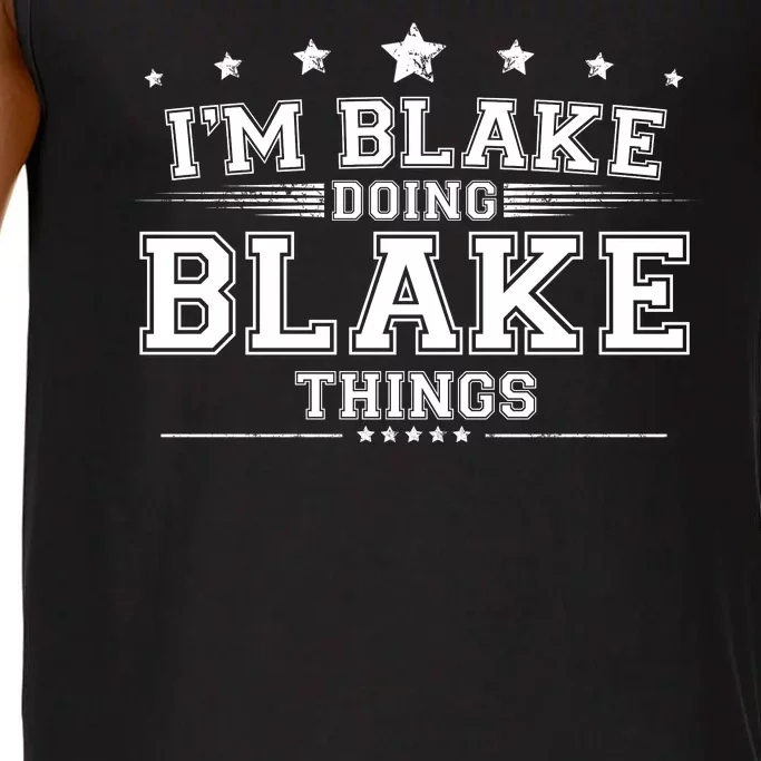 Im Blake Doing Blake Things Comfort Colors® Tank Top