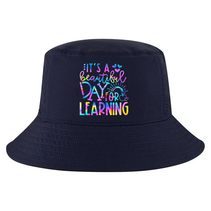 ItS Beautiful Day For Learning Tie Dye Back To School Cool Comfort Performance Bucket Hat