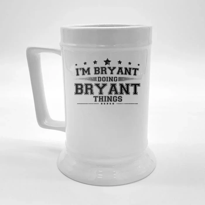 Im Bryant Doing Bryant Things Front & Back Beer Stein