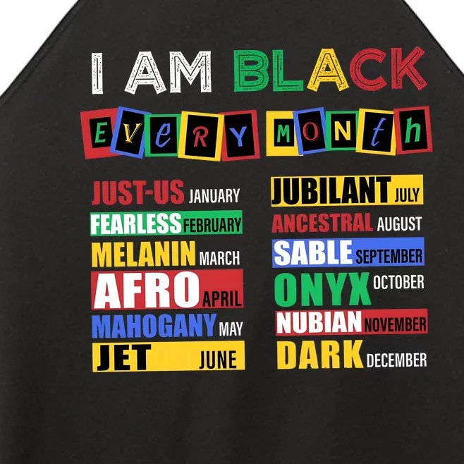 IM Black Every Month Juneteenth Quote Women’s Perfect Tri Rocker Tank