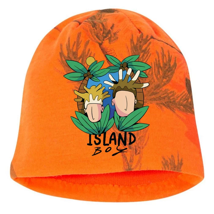 Island Boy Funny Kati - Camo Knit Beanie