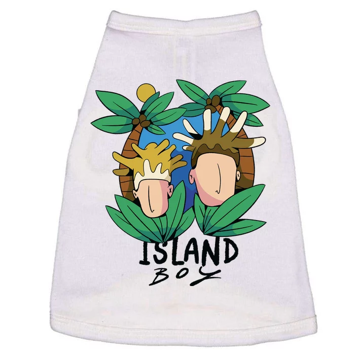 Island Boy Funny Doggie Tank