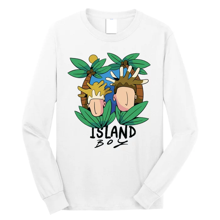 Island Boy Funny Long Sleeve Shirt