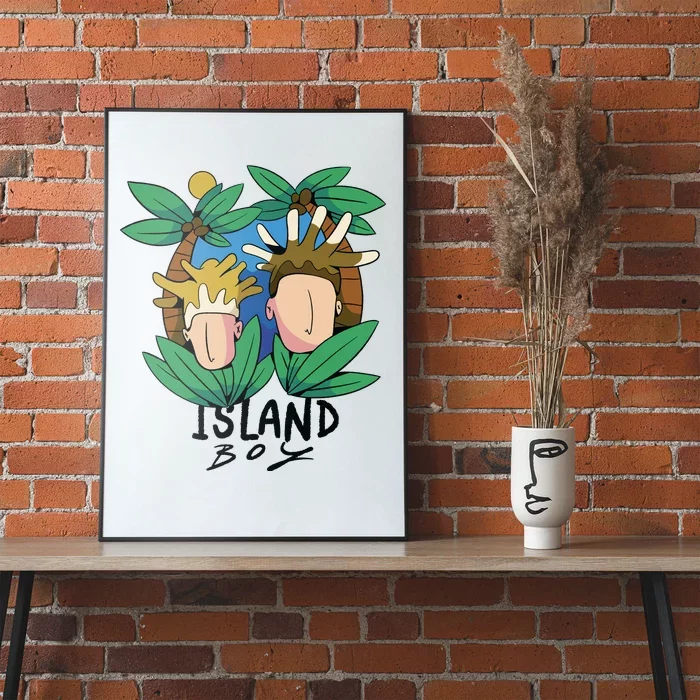 Island Boy Funny Poster