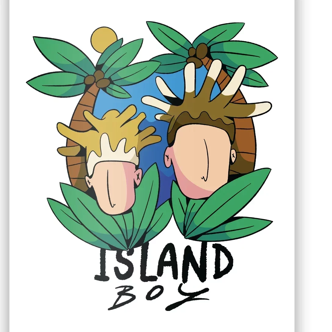 Island Boy Funny Poster