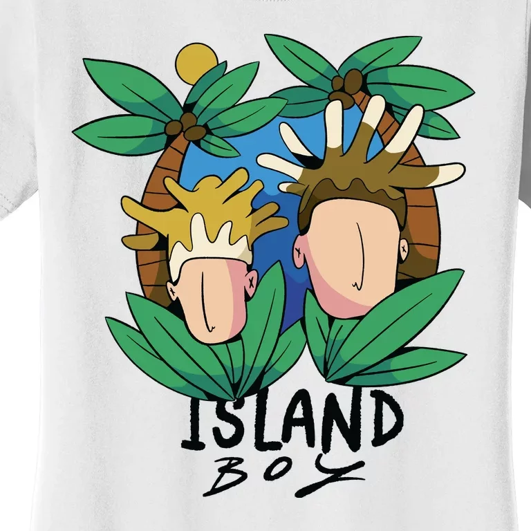 Island Boy Funny Women's T-Shirt