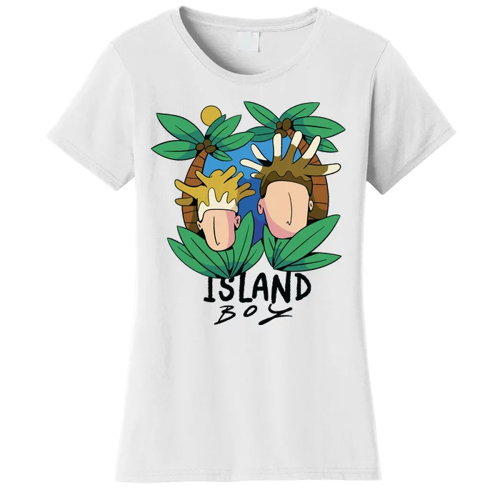 Island Boy Funny Women's T-Shirt