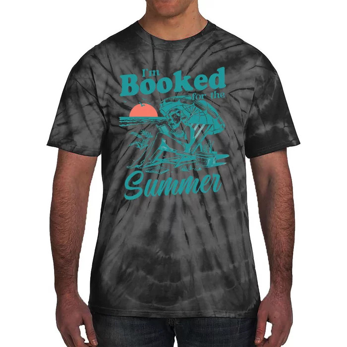 IM Booked For The Summer Book Girl Summer Coquette Tie-Dye T-Shirt