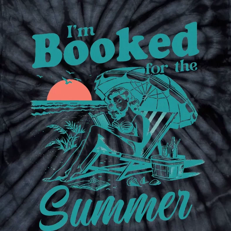 IM Booked For The Summer Book Girl Summer Coquette Tie-Dye T-Shirt