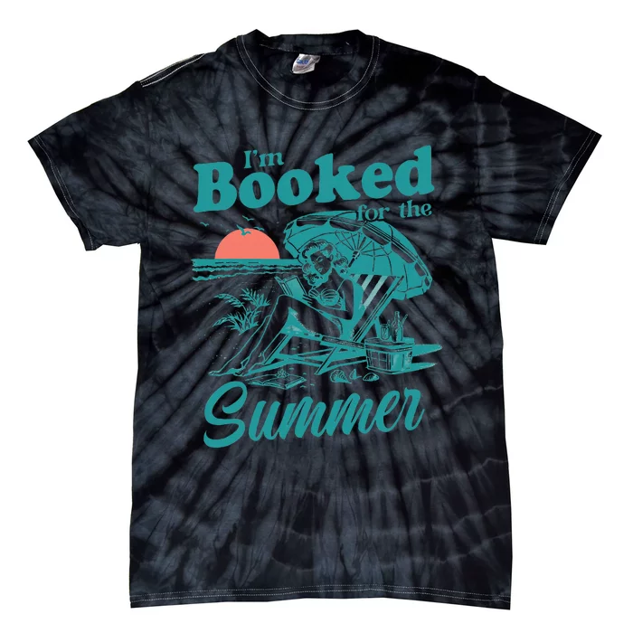 IM Booked For The Summer Book Girl Summer Coquette Tie-Dye T-Shirt